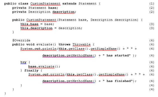 CustomStatement class JUnit.PNG CustomStatement class JUnit.PNG